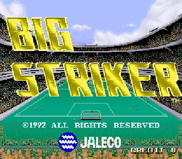 Big Striker screen shot title